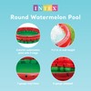 Intex 66-Inch Round Inflatable Outdoor Kids Swimming and Wading Watermelon