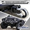 AUTMATCH D Ring Shackle 3/4" Shackles (2 Pack) 41,887Ibs Break