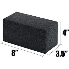 Grill-Brick Grill Brick, Griddle/Grill Cleaner, BBQ Barbecue Scraper griddle Cleaning Stone - Four