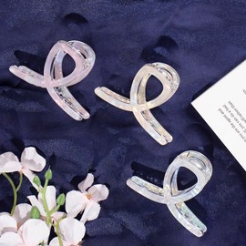 Radhu & Kabby Pastel Hair Claw Clips for Women | Lightweight Hair Clutchers for Everyday Hairstyling | Hair Accessories for Girls | Suits Most Hair Types