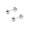 Artskin Ball Stud Earrings for Women Men Girls Earrings Titanium