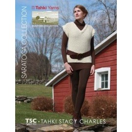 Saratoga Collection Patterns Designed for Tahki Yarns Cora Natural, Color and HandPaints