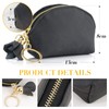 BETESSIN Mini Coin Purse, black