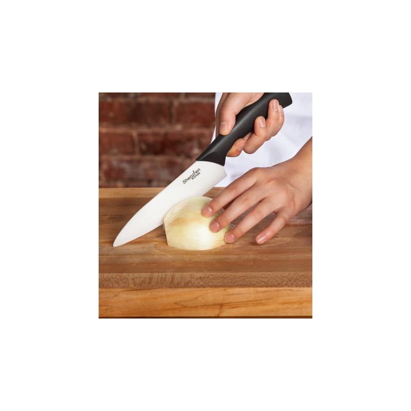 Shenzhen Knives White Ceramic 6 Inch Chef's Knife - Lightweight