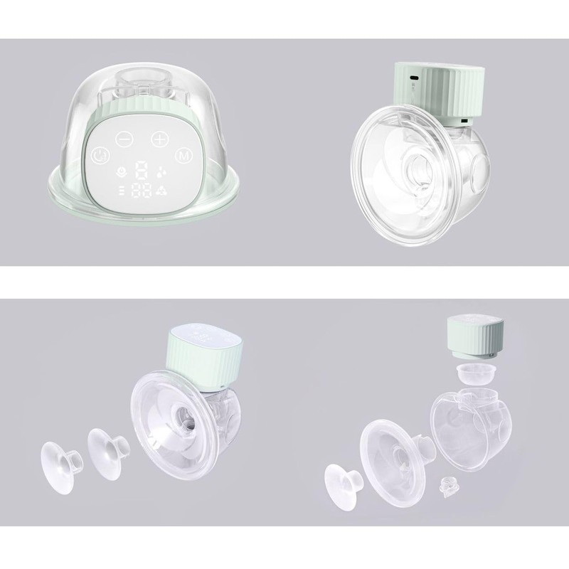 KikkaBoo NOA Electric Breast Pump, Hands-Free Breast Pump, Portable Breast