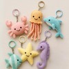 Hordolry 60Pcs Colourful Carabiner Clip Kit, Metal Key Ring Clip
