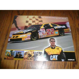 Caterpillar Pontiac Facts Sheet - Bill Davis - 2000 Winston Cup Series