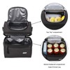 MIER Insulated Lunch Box Insulated Cool Tote Bag Lunch Kit