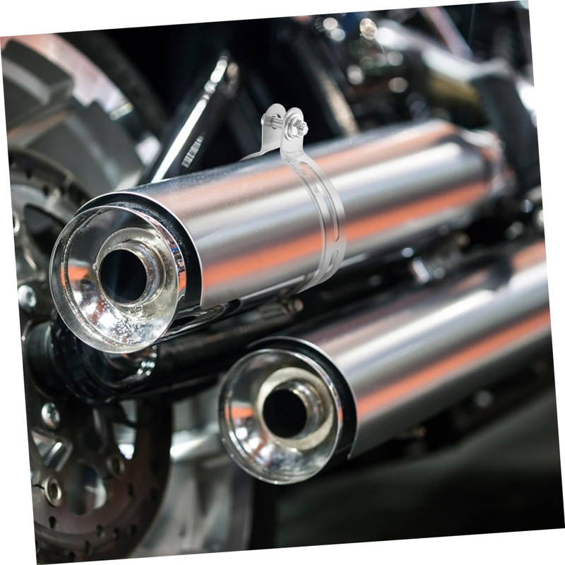 Alipis Exhaust Tacking Band Motorcycle Exhaust Clamp for Secure Fit