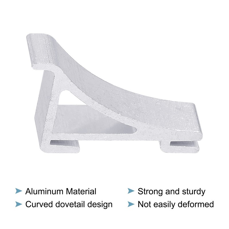 sourcing map Pack of 6 Shelf Brackets Fridge Kit Support