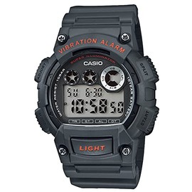Casio W-735H Watch, Casio Collection, gray, Newest model