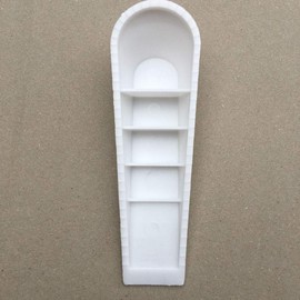 POFET Pack of 5 Rubber Door Wedges, Non-Slip Rubber, Door Stopper Wedge, Rubber Door Stopper for Home and Office