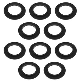 VGOL 10PCS O-Rings Rubber Gasket Seal Washer for 82-83mm Kitchen Bathroom Sink Bathtub Drain Plug Inner Diameter 32mm Outer Diameter 53mm Thickness 5.5mm