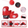 Children Boxing Pads Gloves Set Shock Absorbing PU Leather EVA