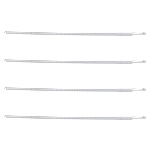 Briny River 4pcs Spring Drawstring Needle Threader DIY Rope Threader