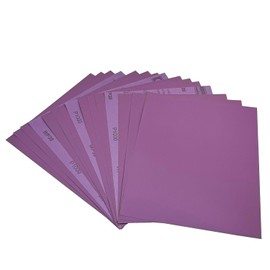 1000 Grit Wet Dry Sandpaper, 9 x 11 Inch (23x28 cm) Sanding Sheets, 15PCS Premium Aluminum Oxide Abrasive Sand Paper for Wood Metal Ceramic or Auto Polishing and Scratches Removing