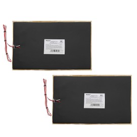 Facon 12" x 18"12V RV Tank Heater Pad with Thermostat - 2Pack, Prevents Freezing for 50 Gallons Fresh/Grey/Black Holding Water Tanks, QAI Certified