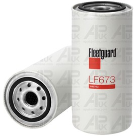 APUK Fleetguard Oil Filter LF673 Replacement for Volvo LM640 641 4500 4600 Loader S950 Harvester