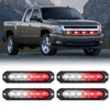 Nilight 6LED Emergency Strobe Lights 4PCS Ultra slim Surface Mount