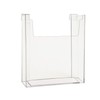 Gridwall 8.5" x 11" Clear Acrylic Literature, Brochure & Magazine