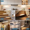 Ascher 15.2inch Under Cabinet Lights, 3000mAh Rechargeable Motion Sensor Light