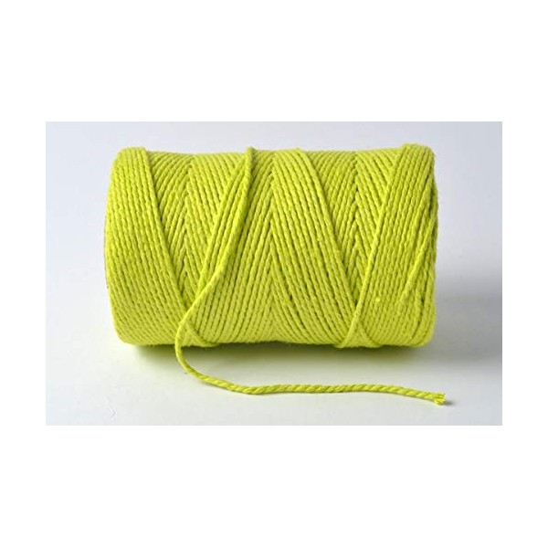 Everlasto 100m Solid 'Beautiful Bakers Twine' (2mm Approx) (Spring Green)