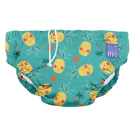 Bambino Mio Revolutionary Reusable Swim Nappy for Babies and Toddlers, Boys and Girls, Silly Pineapple, XL, 2+ Years