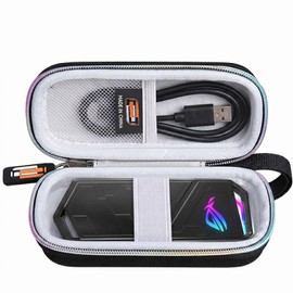Hard EVA Carrying Case Compatible with ASUS ROG Strix Arion Aluminum Alloy M.2 NVMe SSD External Portable Enclosure Case Adapter (Case Only)