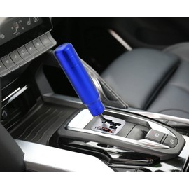 Arenbel Aluminum Alloy Shifter Knobs Car Racing Shift Stick Lever Handles Weighted Gear Head Fit Most Auto Manual Transmissions, Solid Blue