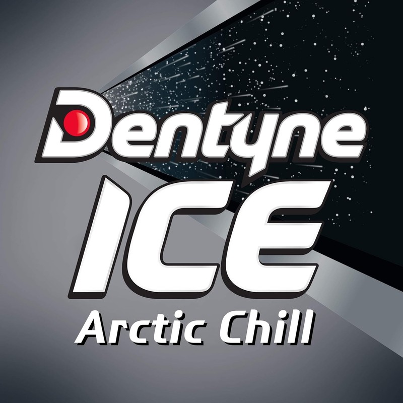 Dentyne Ice Sugarless Gum, Artic Chill, 60 Pieces/Pack, 4 Packs/Box