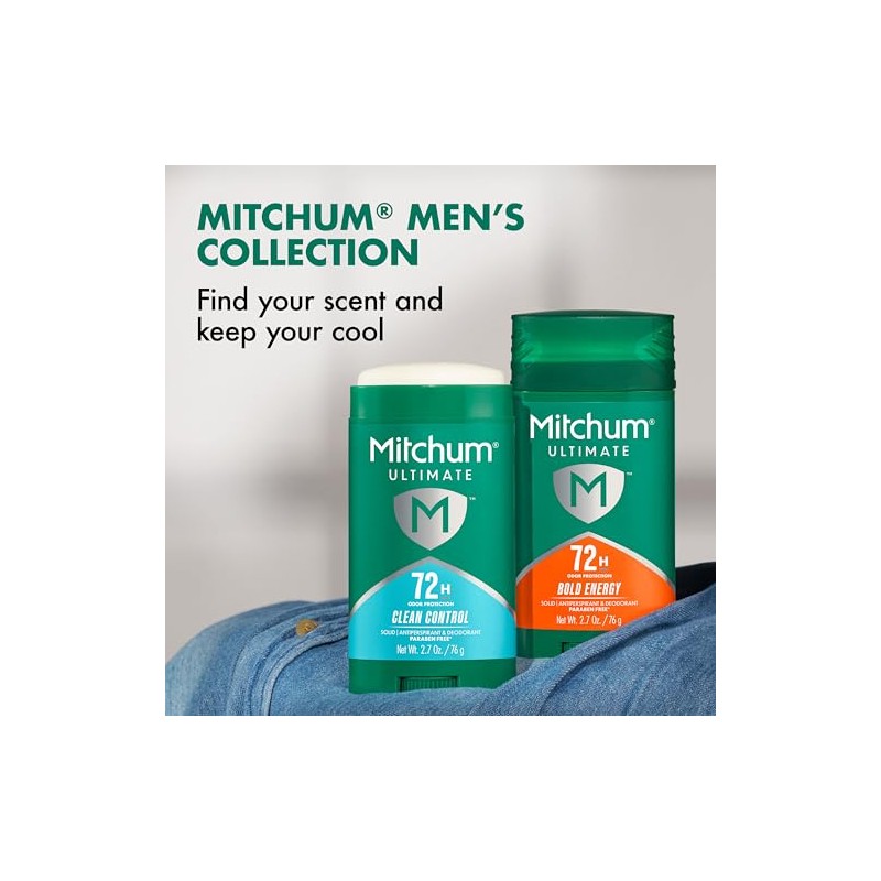 Mitchum 72h Desodorante Antitranspirante Protección Contra Olores Control Limpio Paquete