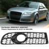 1 Pair Front Fog Lamp Grille Bezel 8E0807681F Glossy Black