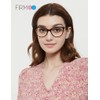 Firmoo Blue Light Blocking Glasses Cateye for Women Black, Computer
