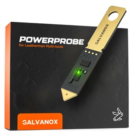 Galvanox Battery Voltage Tester Designed for Leatherman Multitools (Flat-Bit Slot Accessory) DC Voltage Meter, 2.5VDC to 30VDC