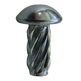 #0 X 3/16 Drive Screw, Round Head Type U, Steel, Hardened, Zinc Finish. (Pack of 500).