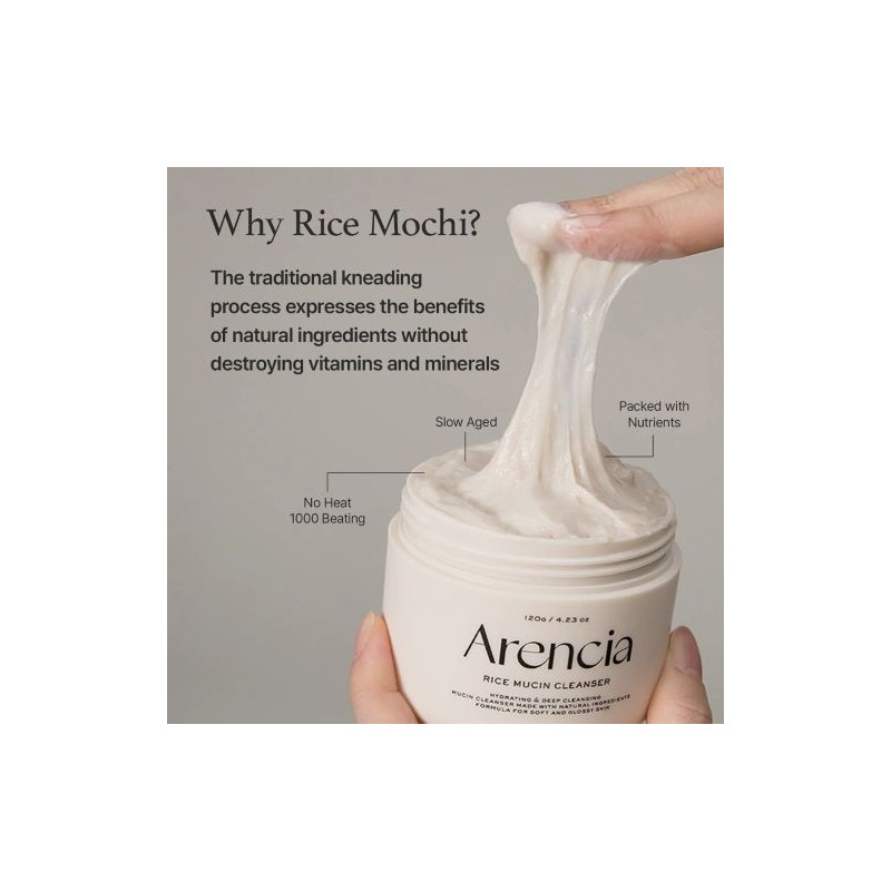ARENCIA [ARENCIA]*renewal* Rice Mucin Cleanser 120g