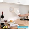 simpletome ONE Hand Tear Paper Towel Holder Under Cabinet Adhesive