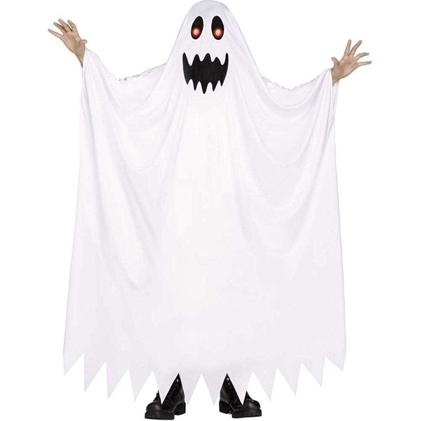 Fun World Kid's Med/Fade in/Out Ghost Childrens Costume, Medium, Multicolor