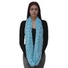 Demyrs Women's Infinity Scarf with Mini Dragonfly Print One Size