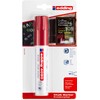 edding 4090 Chalk Marker - Red - 1 Chalk Pen