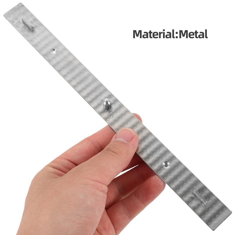 VILLCASE 2pcs Painting Positioning Ruler, Metal 3 Pin Peg Bar