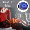 Blue Agate Coasters for Drinks - Set of 4 -