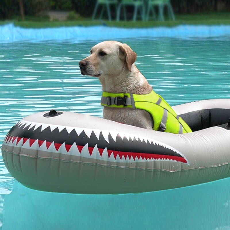 Kuoser Small Dog Life Jacket High Flotation, Reflective Dog Life