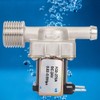 1/2" Copper Electric Solenoid Valve NC Normally Closed Water Inlet