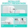 4.5V White Power Adapter Compatible with Lemax Lighting Accessories 74707