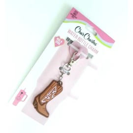 Char Charms NEW Char Charms Water Bottle Charm Peel & Stick  Cowboy Boot Clip On