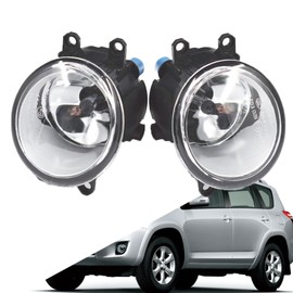SEBLAFF - Paquete de 2 luces antiniebla H11 de repuesto para RAV4 Camry Yaris Lexus 8121006071 8122006071