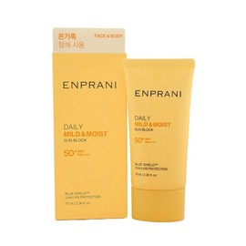 Enprani 엔프라니 온가족 데일리 선블록 선크림 SPF50+ PA++++ 70ml Enprani Family Daily Sunblock Sunscreen SPF50+ PA++++ 70ml