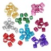 80 Piezas Dreadlocks Beads Filigree Tube Beads Para Cabello