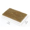 12 Pack Natural Kitchen Sponge - 12 Pcs Plant Based
